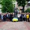 Участь у покладанні квітів до пам’ятника Борису Дмитровичу Грінченку