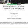 Співробітники кафедри на запрошення закордонних колег долучилися до роботи 3-ї Міжнародної наукової конференції «Виклики сучасному праву: міжнародний погляд»