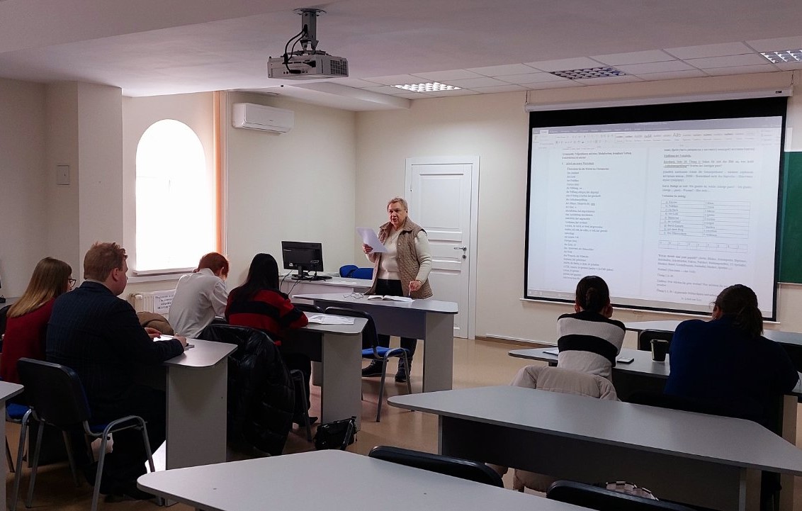 Відкриті заняття викладачів кафедри іноземних мов