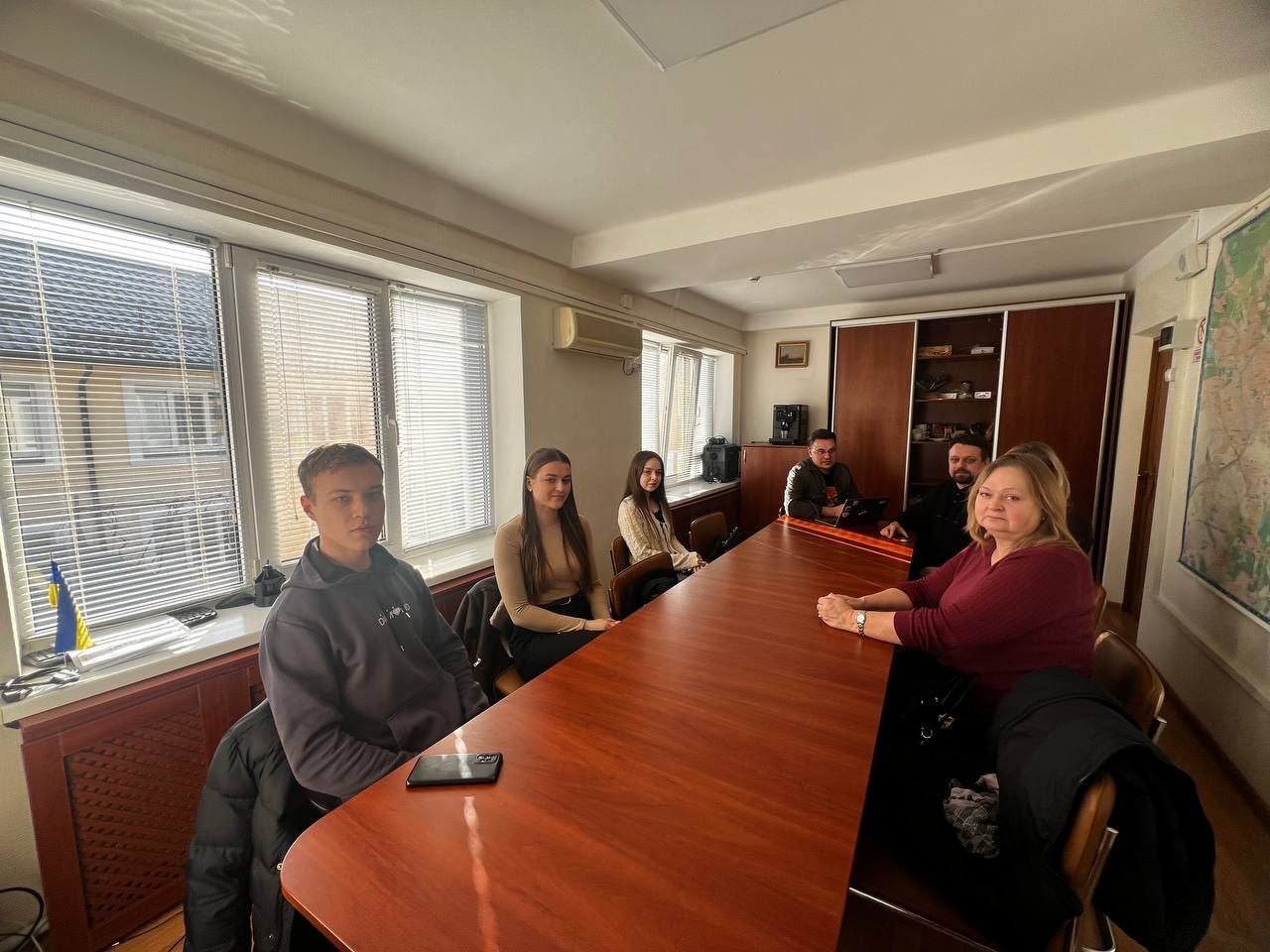 Відбулася чергова робоча зустріч у рамках реалізації студентського проекту «Київ без меж» у складі студентів спеціальності «Міжнародне право»