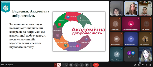 Розбираємо практичні кейси (не)доброчесності в рамках дисципліни «Університетські студії: Я – студент»