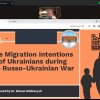 Прикладний вимір вибіркових дисциплін: здобувачі ОП «Регіональні студії» долучилися до Віртуального симпозіуму DUSS у Канадському інституті українських студій (Університет Альберти, Канада)