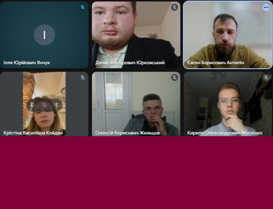 Зустріч студентів 4 курсу з адміністрацією Університету та Факультету