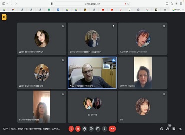 Зустріч  студентів правників з керівництвом ЦНАПу Оболонської РДА в м.&nbsp;Києві в рамках діяльності Центру юридичної деонтології Факультету права та міжнародних відносин” width=
