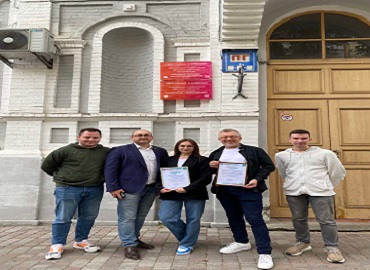 Зустріч Катерини ЛИЗОГУБ – випускниці магістратури / 2018 року Факультету права та міжнародних відносин Університету Грінченка зі студентами правниками першого  (бакалаврського) та другого (магістерського) рівня вищої освіти